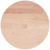 Superficie de mesa redonda madera de roble sin tratar Ø40x1,5cm