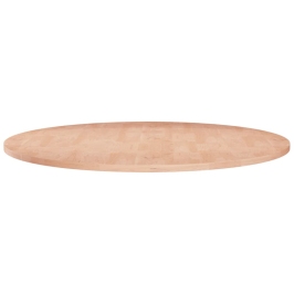 Superficie de mesa redonda madera de roble sin tratar Ø60x1,5cm