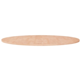 Superficie de mesa redonda madera de roble sin tratar Ø90x1,5cm