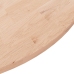 Superficie de mesa redonda madera de roble sin tratar Ø90x1,5cm