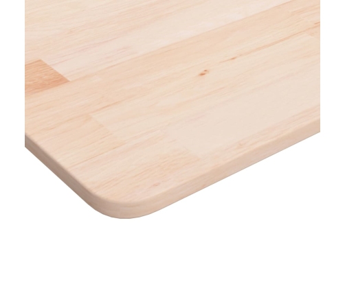 Tablero de mesa cuadrada madera de roble sin tratar 40x40x1,5cm