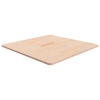 Tablero de mesa cuadrada madera de roble sin tratar 70x70x1,5cm