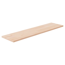 Tabla de estantería madera maciza roble sin tratar 80x20x1,5 cm