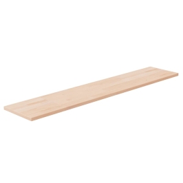 Tabla de estantería madera maciza roble sin tratar 100x20x1,5cm