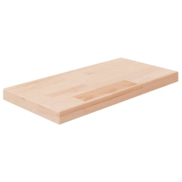Tabla de estantería madera maciza roble sin tratar 40x20x2,5 cm