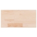 vidaXL Tabla de estantería madera maciza roble sin tratar 40x20x2,5 cm