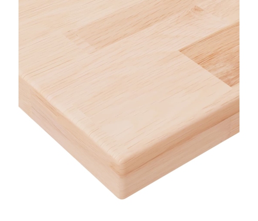 vidaXL Tabla de estantería madera maciza roble sin tratar 40x20x2,5 cm