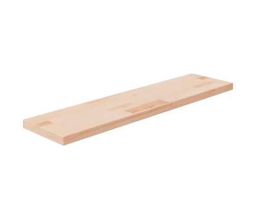 Tabla de estantería madera maciza roble sin tratar 80x20x2,5 cm