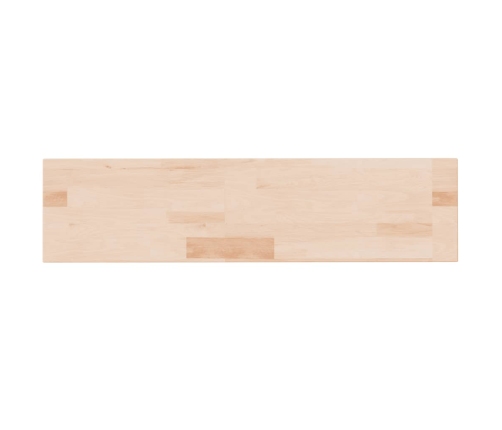 Tabla de estantería madera maciza roble sin tratar 80x20x2,5 cm