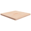 Tablero de mesa cuadrada madera de roble sin tratar 70x70x4 cm