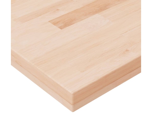 Tabla de estantería madera maciza roble sin tratar 40x20x4 cm