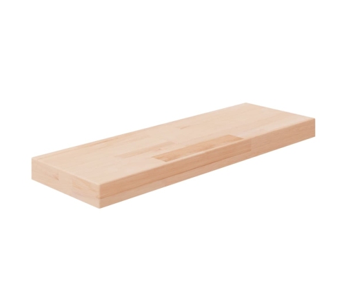 Tabla de estantería madera maciza roble sin tratar 60x20x4 cm