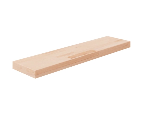 Tabla de estantería madera maciza roble sin tratar 80x20x4 cm