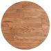 Tablero de mesa redonda madera de roble marrón claro Ø30x1,5 cm