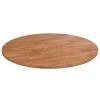 Tablero de mesa redonda madera roble marrón claro Ø50x1,5 cm