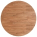 Tablero de mesa redonda madera de roble marrón claro Ø70x1,5 cm