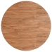 Tablero de mesa redonda madera de roble marrón claro Ø80x1,5 cm