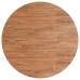 Tablero de mesa redonda madera de roble marrón claro Ø90x1,5 cm