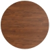 Tablero de mesa redonda madera de roble marrón oscuro Ø70x1,5cm