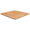 Tablero de mesa cuadrado madera roble marrón claro 50x50x1,5 cm