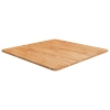 Tablero de mesa cuadrado madera roble marrón claro 70x70x1,5 cm