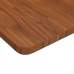 Tablero de mesa cuadrada madera roble marrón oscuro 50x50x2,5cm