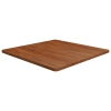 Tablero de mesa cuadrada madera roble marrón oscuro 80x80x2,5cm