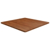 Tablero de mesa cuadrada madera roble marrón oscuro 90x90x2,5cm