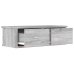 Armario de pared madera contrachapada gris Sonoma 60x26x18,5 cm