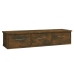 Armario pared madera contrachapada roble ahumado 88x26x18,5 cm