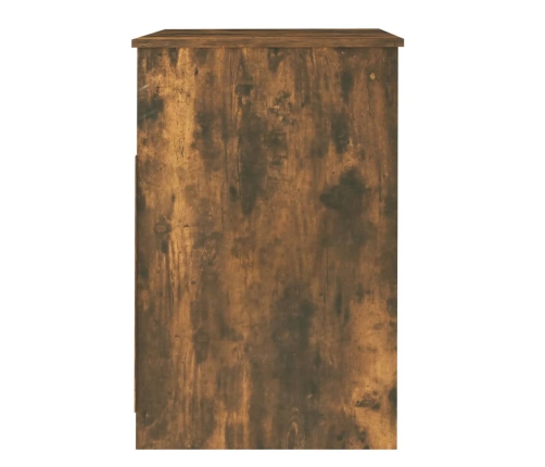 Cajonera de madera contrachapada color roble ahumado 40x50x76cm