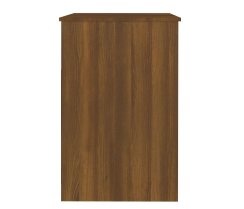 Cajonera de madera contrachapada roble marrón 40x50x76cm