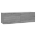 Mueble para TV madera contrachapada gris Sonoma 100x30x30 cm