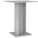 Mesa de bistró madera contrachapada gris Sonoma 60x60x75 cm