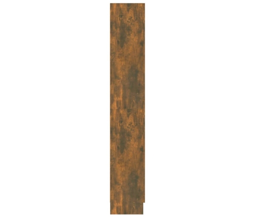 vidaXL Estantería madera contrachapada roble ahumado 82,5x30,5x185,5cm