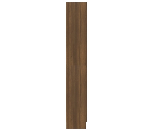 vidaXL Estantería madera contrachapada roble marrón 82,5x30,5x185,5 cm