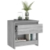 Mesitas noche 2 uds madera contrachapada gris Sonoma 40x30x39cm