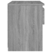 Mesitas noche 2 uds madera contrachapada gris Sonoma 40x30x39cm