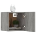 Mueble para TV de pared gris Sonoma 30,5x30x30 cm