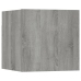 Muebles para TV de pared 2 uds gris Sonoma 30,5x30x30 cm