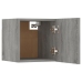 Muebles para TV de pared 2 uds gris Sonoma 30,5x30x30 cm