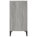 Aparador de madera contrachapada gris Sonoma 104x35x70 cm