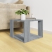 Mesa de centro madera contrachapada gris Sonoma 40x40x30 cm