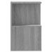 Mesitas noche 2 uds madera contrachapada gris Sonoma 35x35x55cm