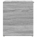 Baúl de almacenaje madera contrachapada gris Sonoma 84x42x46 cm