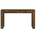 Mesa comedor madera contrachapada roble ahumado 140x74,5x76 cm