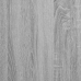Mesa de comedor madera contrachapada gris Sonoma 140x74,5x76 cm