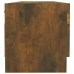 Armario madera contrachapada color roble ahumado 100x32,5x35 cm