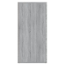 Aparador de madera contrachapada gris Sonoma 80x36x75 cm