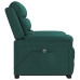 Sillón elevable tela verde oscuro